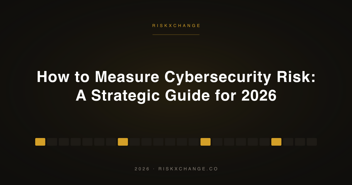 How to Measure Cybersecurity Risk: A Strategic Guide for 2026
