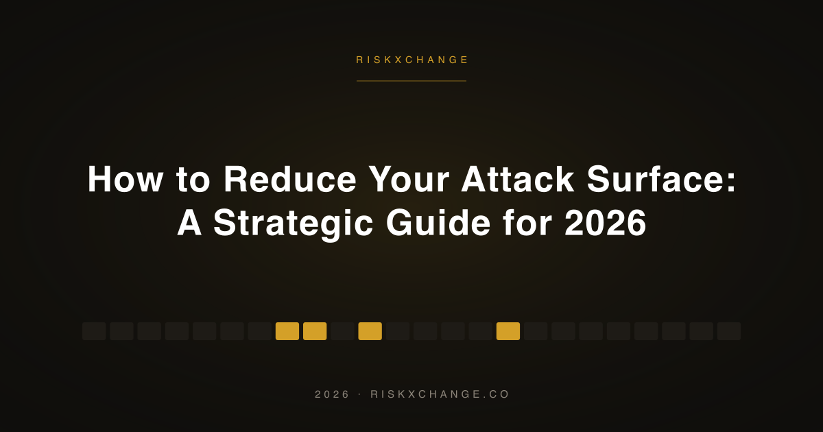 How to Reduce Your Attack Surface: A Strategic Guide for 2026