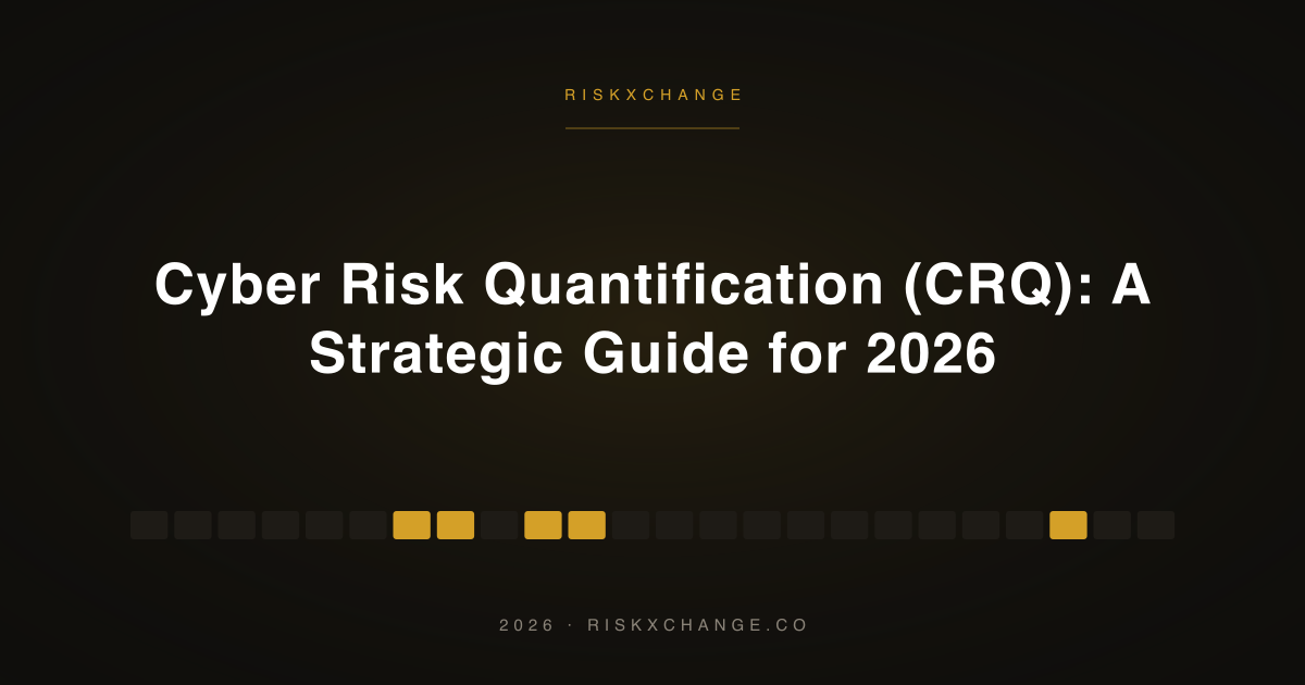 Cyber Risk Quantification (CRQ): A Strategic Guide for 2026