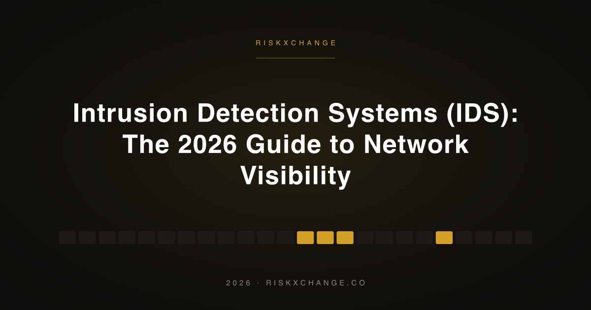 Intrusion Detection Systems (IDS): The 2026 Guide to Network Visibility