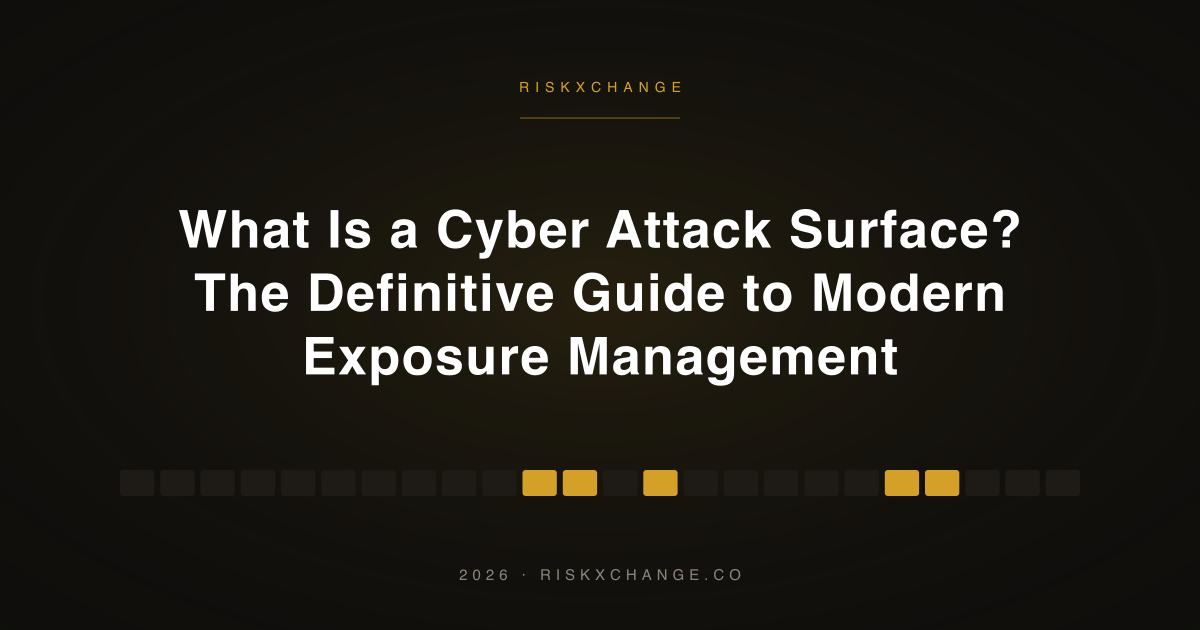 What Is a Cyber Attack Surface? The Definitive Guide to Modern Exposure Management