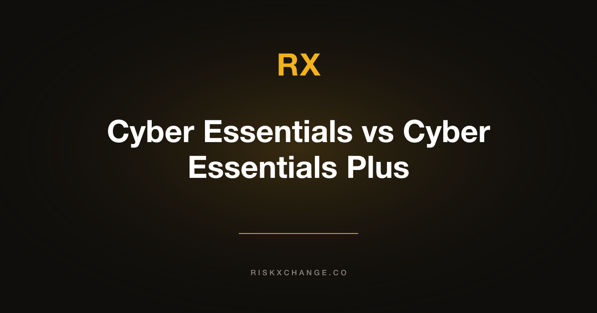 Cyber Essentials vs Cyber Essentials Plus